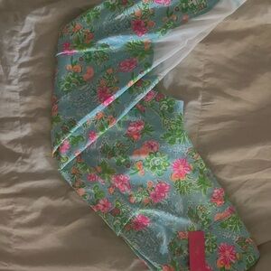 Disney Lilly Pulitzer Floral Leggings - Blue and Pink